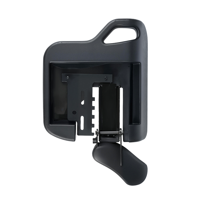 BF3 সিঙ্গল-মোল্ড পলিউরেথেন ইকো-ফ্রেন্ডলি সীট সঙ্গে যানবাহন-কন্টুরড ডিজাইন | স্ট্যান্ড-অন রিচ ফর্কলিফ্টের জন্য খরচ-দক্ষ ঘর্ষণ-প্রতিরোধী সংস্করণ