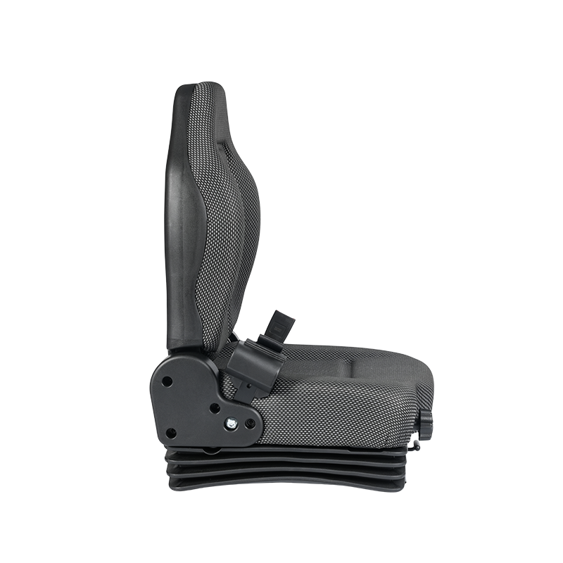 BF6-3 EN13490 IT1 প্রত্যয়নযোগ্য সিট বেল্ট এবং শক শোষণ এবং লিথিয়াম ব্যাটারি ফর্কলিফ্টের জন্য ওপিএস সুইচ সহ হাইস্টার, জুংহেনরিচের সাথে সামঞ্জস্যপূর্ণ রিচ ট্রাক সিট