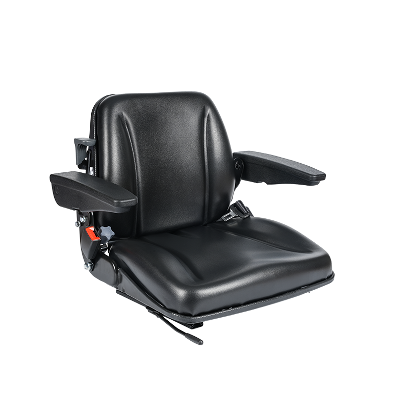 BF8-4 টেকসই যান্ত্রিক ভাঁজযোগ্য কৃষি আসন ওজন সামঞ্জস্য সহ কৃষি ফর্কলিফটের জন্য 