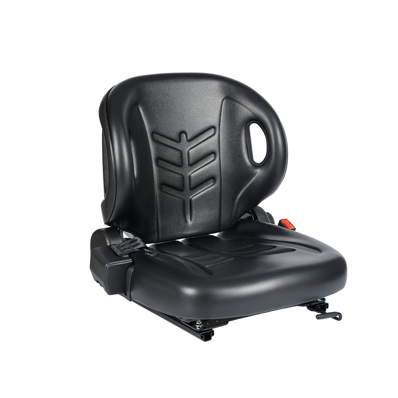 BF2-2 ইউনিভার্সা ইলেকট্রিক স্ট্যাকার অপারেটর সিট - ওয়াটারপ্রুফ ব্ল্যাক লেপযুক্ত 4-ওয়ে স্ট্রেচ কাপড়ের পিভিসি ওপিএস সেন্সর সুইচ এবং হ্যাংচা, টয়োটার সাথে সামঞ্জস্যপূর্ণ ব্যাকরেস্ট