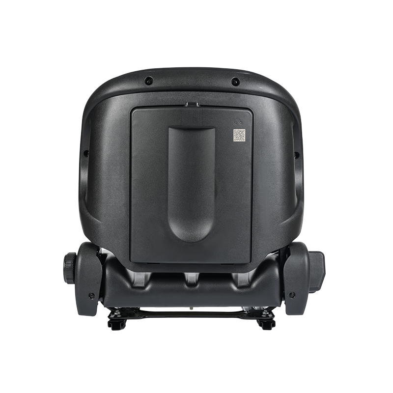 বিমানবন্দর ট্র্যাক্টরের জন্য BF2-2 ইউনিভার্সাল ফিট ফ্ল্যাটবেড সিট 60° রিক্লাইন, প্রত্যাহারযোগ্য সিটবেল্ট এবং ডক বক্স সহ